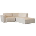 Bank Parijs 2,5-zits Rechts Beige - Giga Meubel