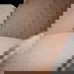 Barstoel Noa Beige/Zwart - Giga Meubel