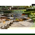 Woood Loungeset La Vida Antraciet/Naturel Incl. Kussens