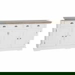 Tower Living Dressoir Fleur 200cm Wit