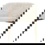 DÉJA Eetkamerstoel Elvia Beige/Walnoot