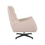 LABEL51 Draaifauteuil Rodia Naturel Bouclé