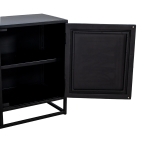 Dressoir Isa Bruin Visgraat Klein Mangohout - Giga Meubel