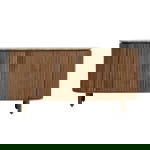 Dressoir Myra Travertin Bruin 175cm - Giga Meubel