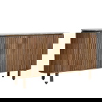 Dressoir Myra Travertin Bruin 175cm - Giga Meubel