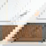 Dressoir Myra Travertin Bruin 175cm - Giga Meubel