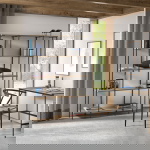 Boekenkast Dunes Naturel 180cm - Giga Living