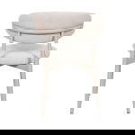 Eetkamerstoel Alexia Beige/Beige - Giga Meubel