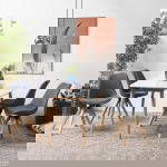 Eetkamerstoel Ljusvik Donkergrijs Corsica - Giga Living