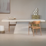 Eettafel Avia Rechthoek Beige 160cm - Giga meubel