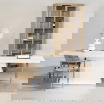 Eettafel Avia Rechthoek Wit 200cm - Giga meubel