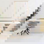 Eettafel Avia Rechthoek Wit 200cm - Giga meubel