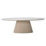 Tuintafel Cleo Ovaal Beige 200cm - Giga Meubel