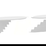 Eettafel Cleo Ovaal Wit 200cm - Giga Meubel