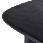 Eettafel Gin Zwart Deens Ovaal 240cm - Giga Meubel