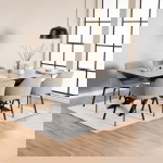Eettafel Jorvik Keramiek Grijs Anista 168/210cm - Giga Living