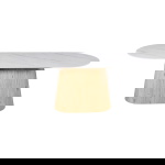 Eettafel Madia Naturel Keramisch 200cm Ovaal - Giga Meubel