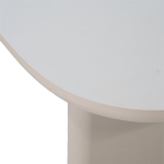 Eettafel Maya Deens Ovaal Beige 200cm - Giga Meubel