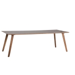 Eettafel Oslo Mangohout Naturel 240cm - Giga Meubel