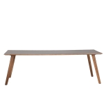 Eettafel Oslo Mangohout Naturel 240cm - Giga Meubel