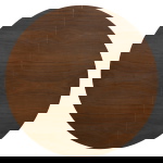 Eettafel Sivan Walnoot Rond Uitschuifbaar 120-160cm - Giga Meubel