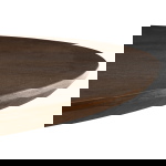Eettafel Sivan Walnoot Rond Uitschuifbaar 120-160cm - Giga Meubel