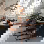 LABEL51 Eetkamertafel Vito Espresso Mangohout 240 cm
