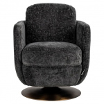 Richmond Draaifauteuil Turner Graphite Island