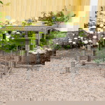 Fjôrd Outdoor Bartafel Alo Glas/Wicker Grijs