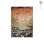 Urban Cotton Glasschilderij Oriental Night 40x60cm