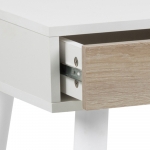 Bureau Nova MDF Wit/Naturel - Giga Living