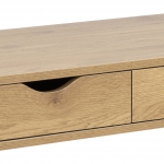 Bureau Nova MDF Naturel/Zwart - Giga Living