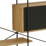 Boekenkast Finn MDF Naturel 170x190cm - Giga Living