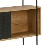 Boekenkast Finn MDF Naturel 170x190cm - Giga Living