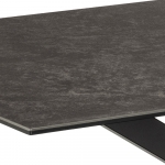 Eettafel Axel Rechthoek Keramiek Zwart 160cm - Giga Living