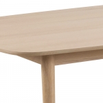 Eettafel Stijn MDF Lichtbruin 210cm - Giga Living