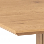 Eettafel Magnus Rechthoek MDF Naturel 210cm - Giga Living