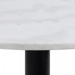 Salontafel Estelle Rond Marmer Wit Ø60cm - Giga Living