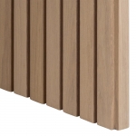 Eettafel Loeck Rechthoek MDF Lichtbruin 220cm - Giga Living