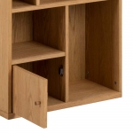 Boekenkast Huub Spaanplaat Naturel 60x180cm - Giga Living