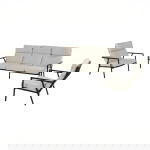 Hartman Loungeset Shinzo (excl. Tafel) Zwart