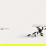 Kave Home Tafel Argo Wit Melamine 180x100cm