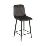 Barkruk Jax Velvet Antraciet - Giga Meubel
