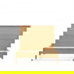 Kave Home Bedframe Lenon Naturel 90x200cm