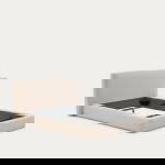Kave Home Bed Blok Beige 180x200cm