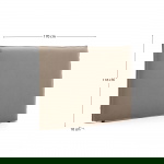 Kave Home Hoofdbord Jaira Taupe 150cm