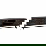 Tower Living Tv-meubel Casina 200cm Zwart