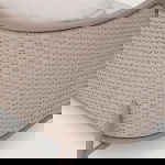 Kave Home Tuinbank Sedalis Taupe 3-Zits