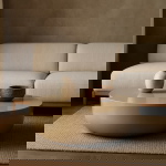 Salontafel Kevin Beige Rond 70cm - Giga Meubel