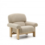 Kave Home Fauteuil Cabana Chenille Beige